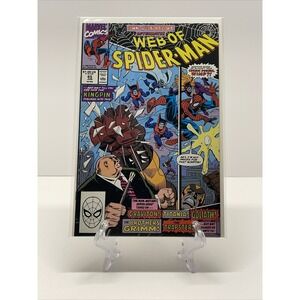 Web of Spider-Man (1985-1995) #65 (Marvel Comics Direct Edition June 1990)